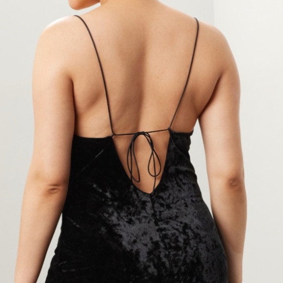 Obando Collective Velvet Maxi Dress Sz 14 - Picture 8 of 9